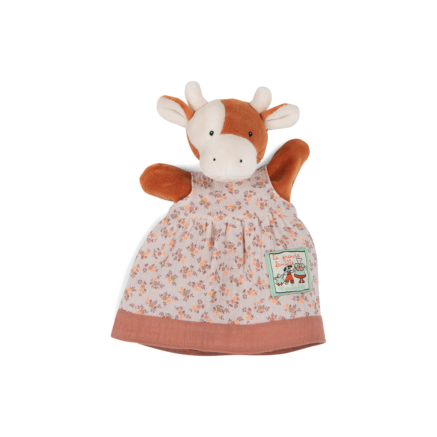 Charlotte la vache Les Marionnettes La Grande Famille Moulin Roty