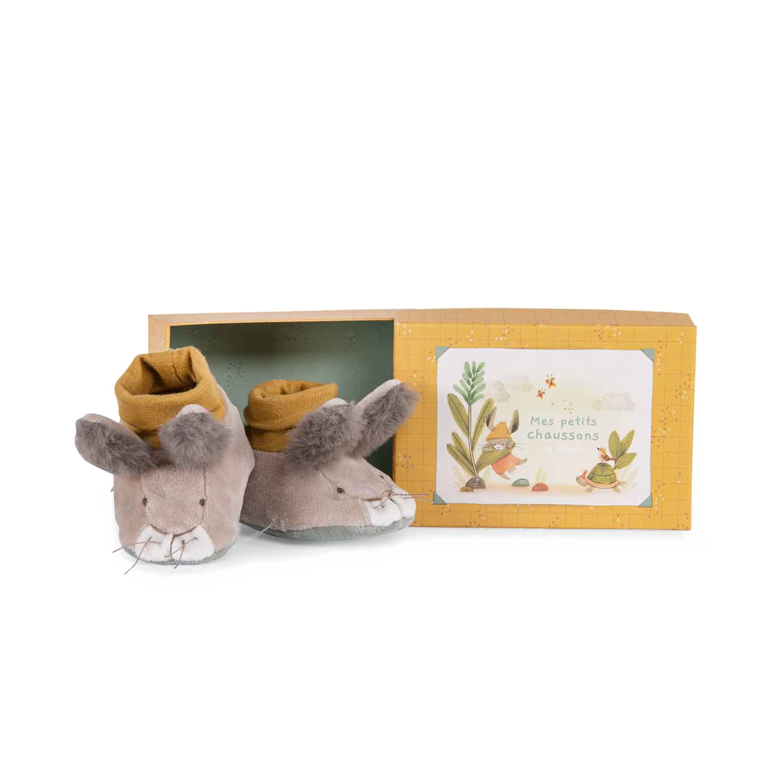 Chaussons Lapin Trois petits lapins Moulin Roty
