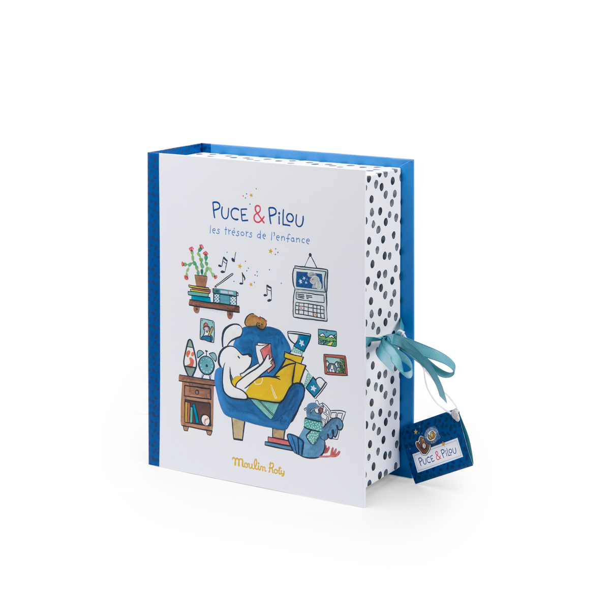 Coffret naissance Puce  Pilou Moulin Roty