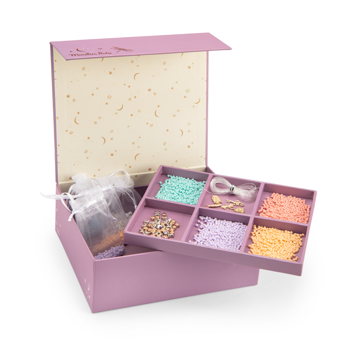 Coffret perles de rocaille