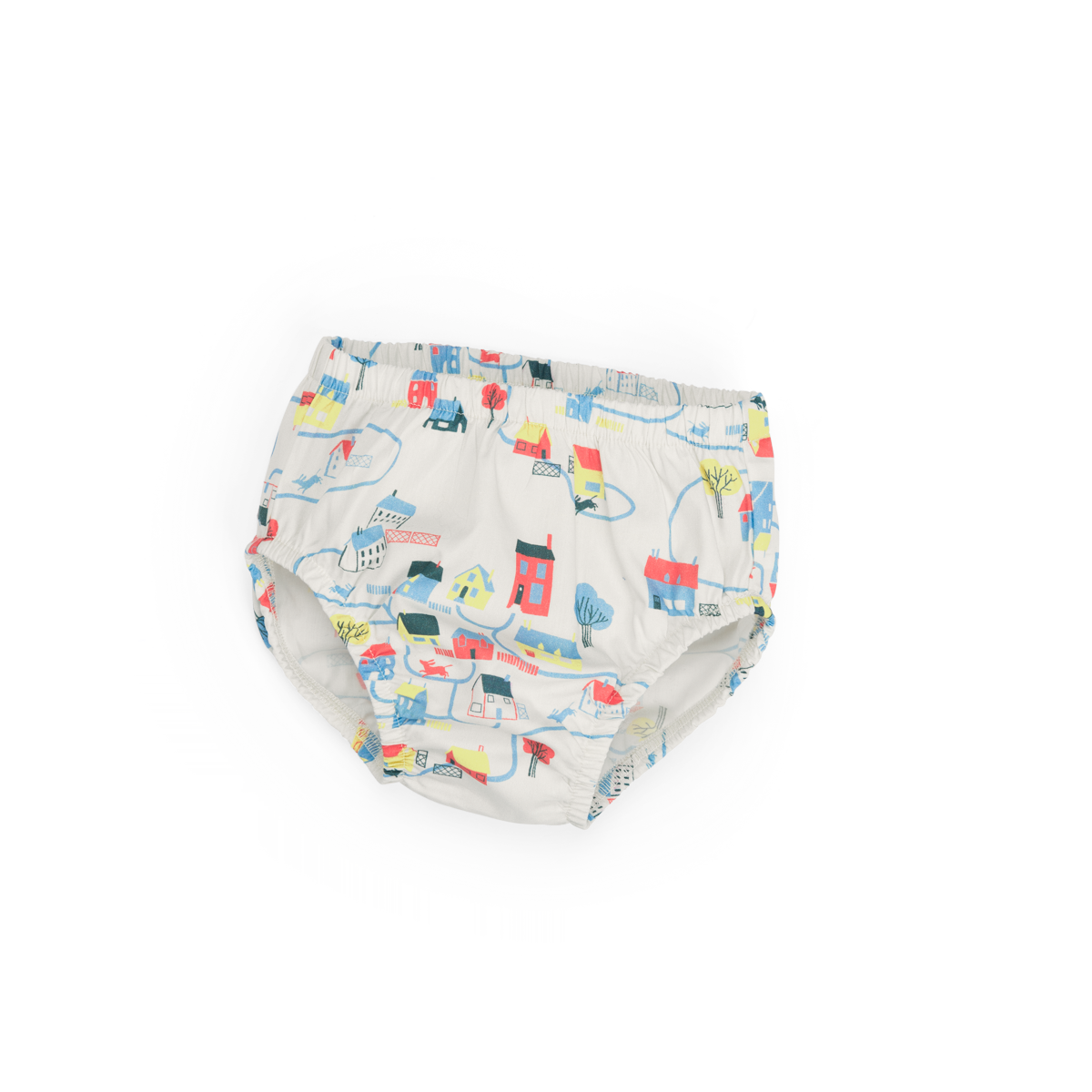 Culotte bouffante creme imprime paysage  Lili