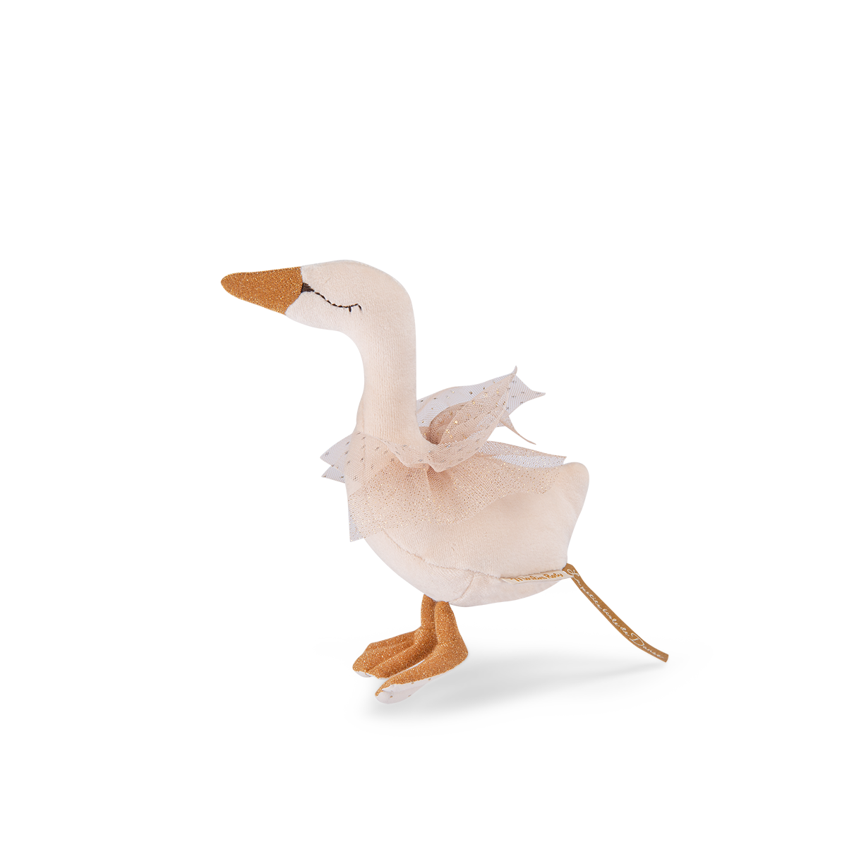Cygne hochet creme La petite ecole de danse