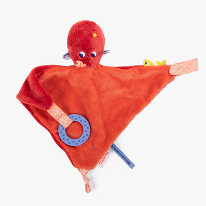 Doudou Poulpe Les aventures de Paulie Moulin Roty