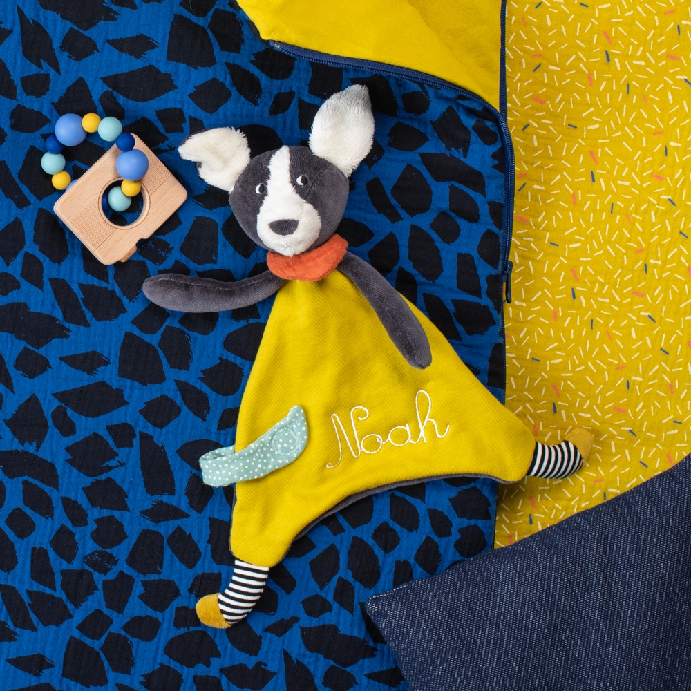 Doudou Puce jaune