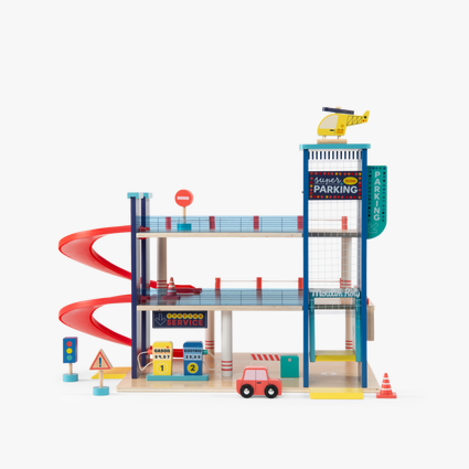 Garage en bois a 2 etages Avenue du Moulin Moulin Roty