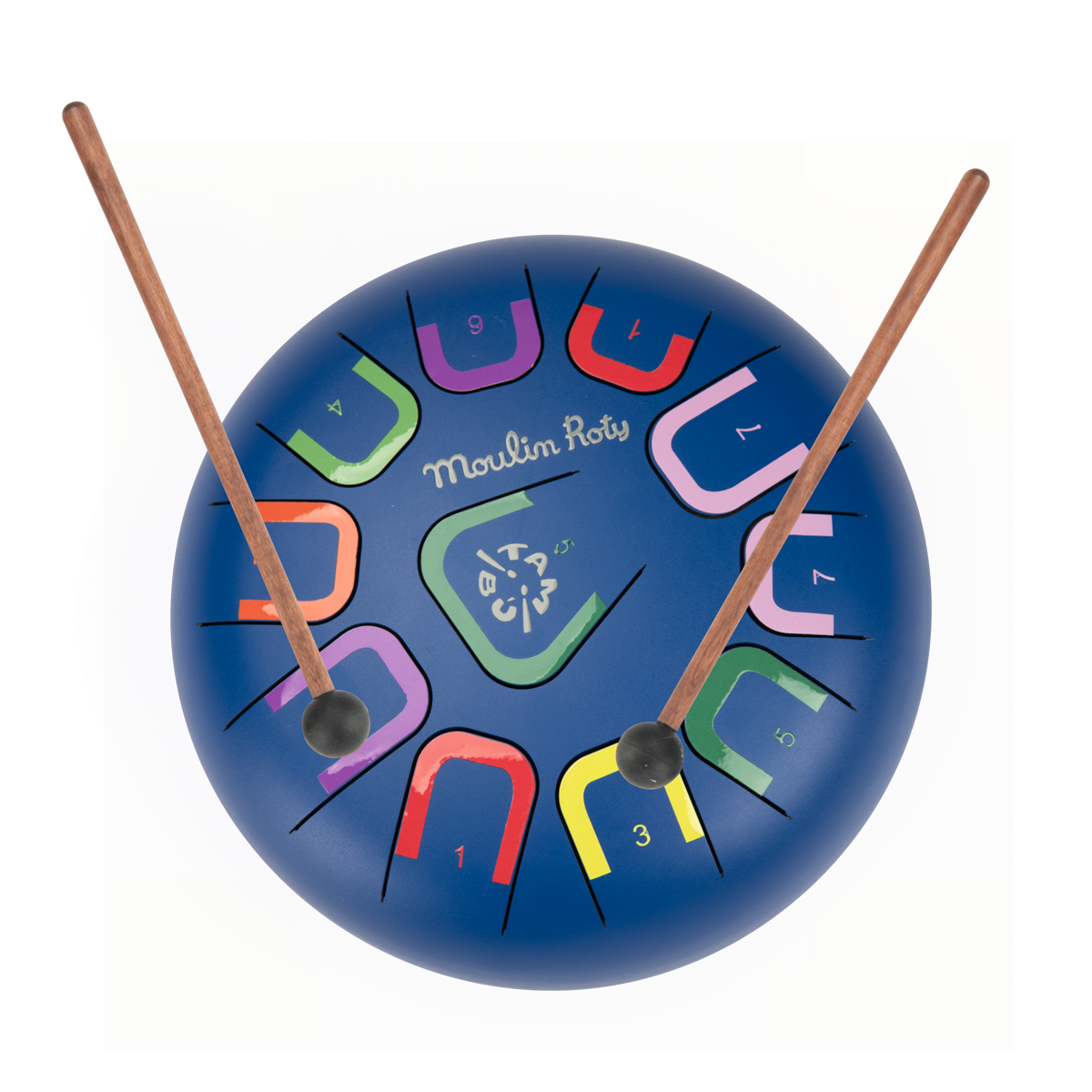 Grand tambour à languettes