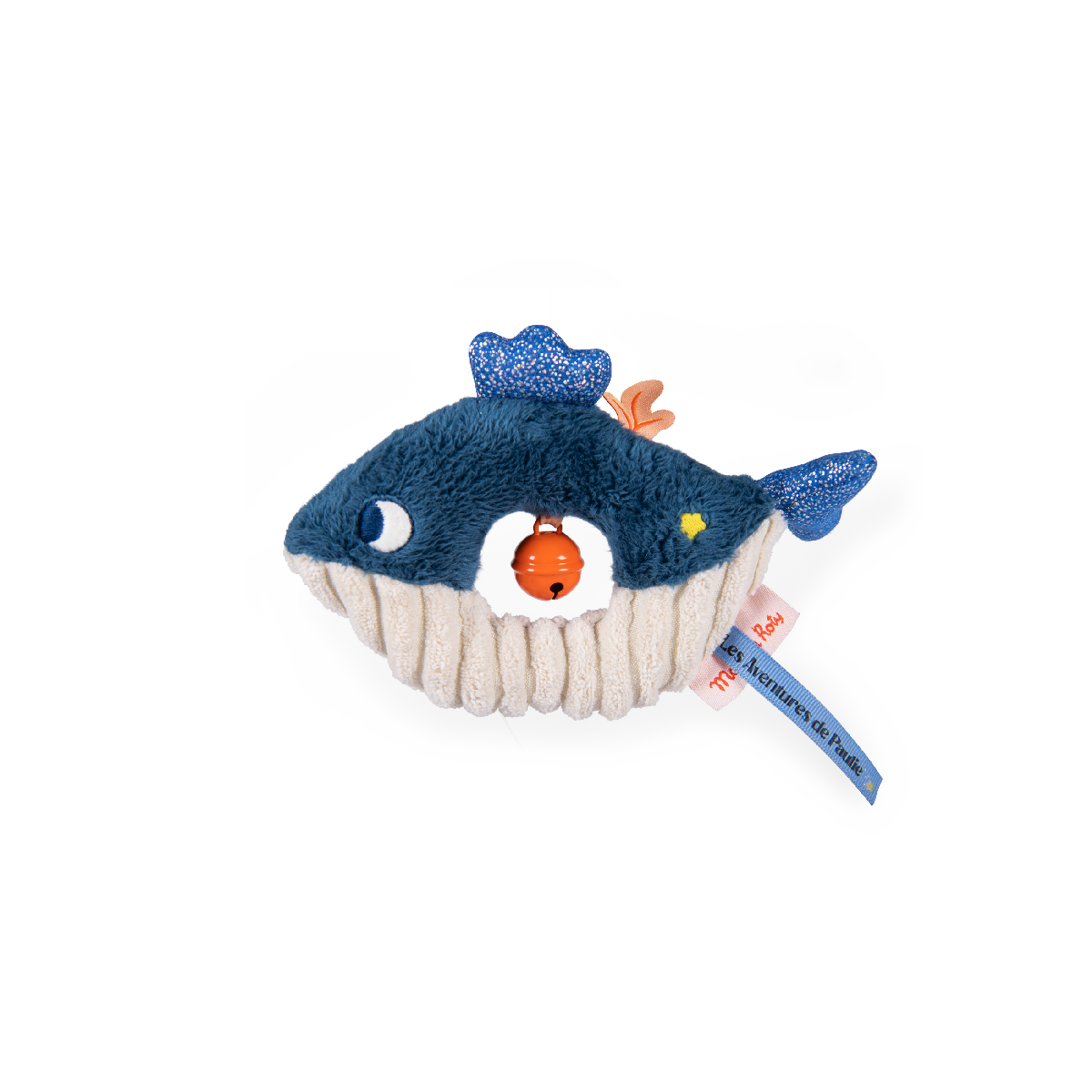 Hochet baleine Les aventures de Paulie Moulin Roty