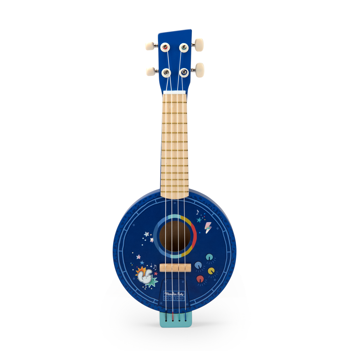Instrument de musique Banjo Puce  Pilou Moulin Roty