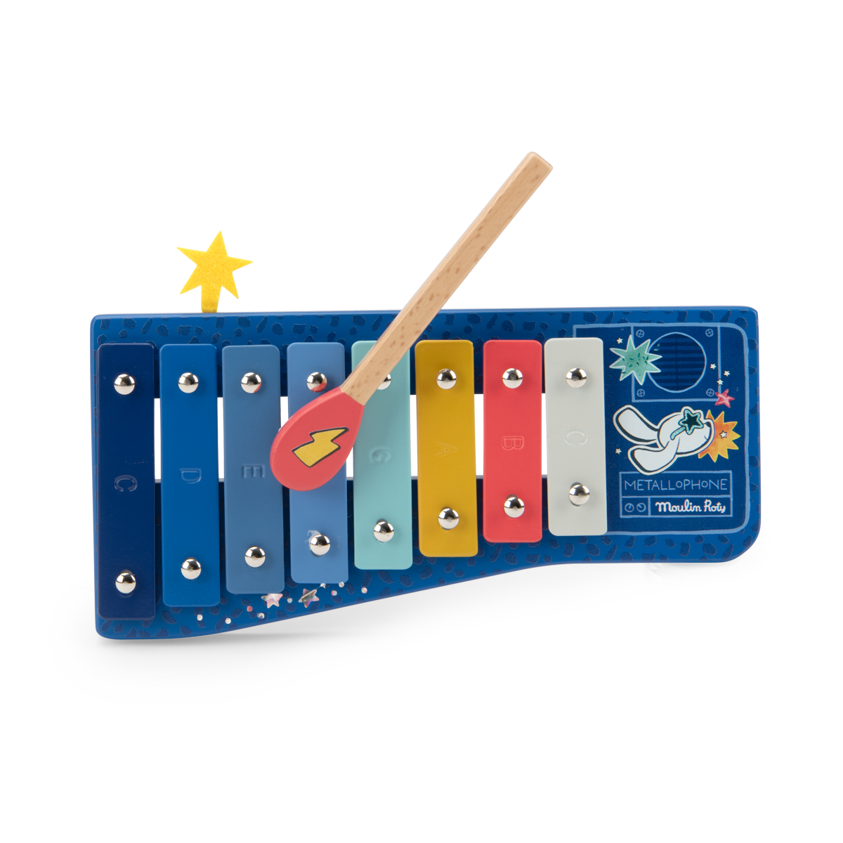 Instrument de musique Metallophone Puce  Pilou Moulin Roty