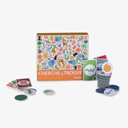 Jeu Cherche et trouve Les Toupitis Moulin Roty