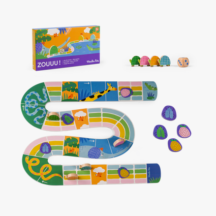 Jeu de course Zouuu Les Toupitis Moulin Roty