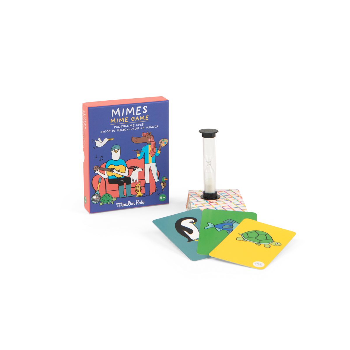 Jeu de mimes Les Loufoques Moulin Roty
