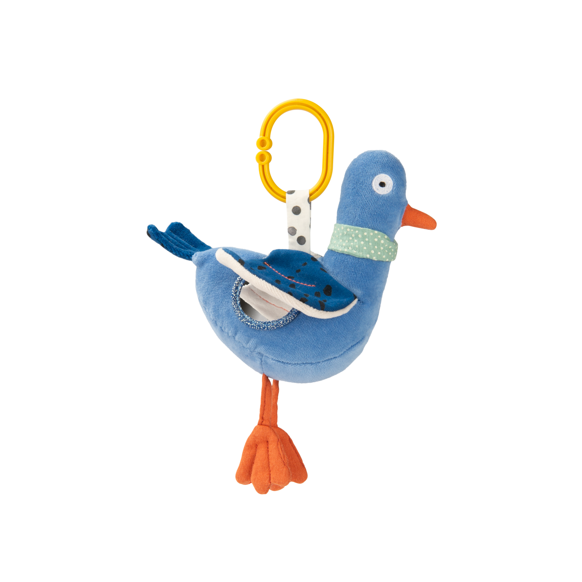 Jouet d'activites a suspendre Pigeon Michel Puce  Pilou Moulin Roty