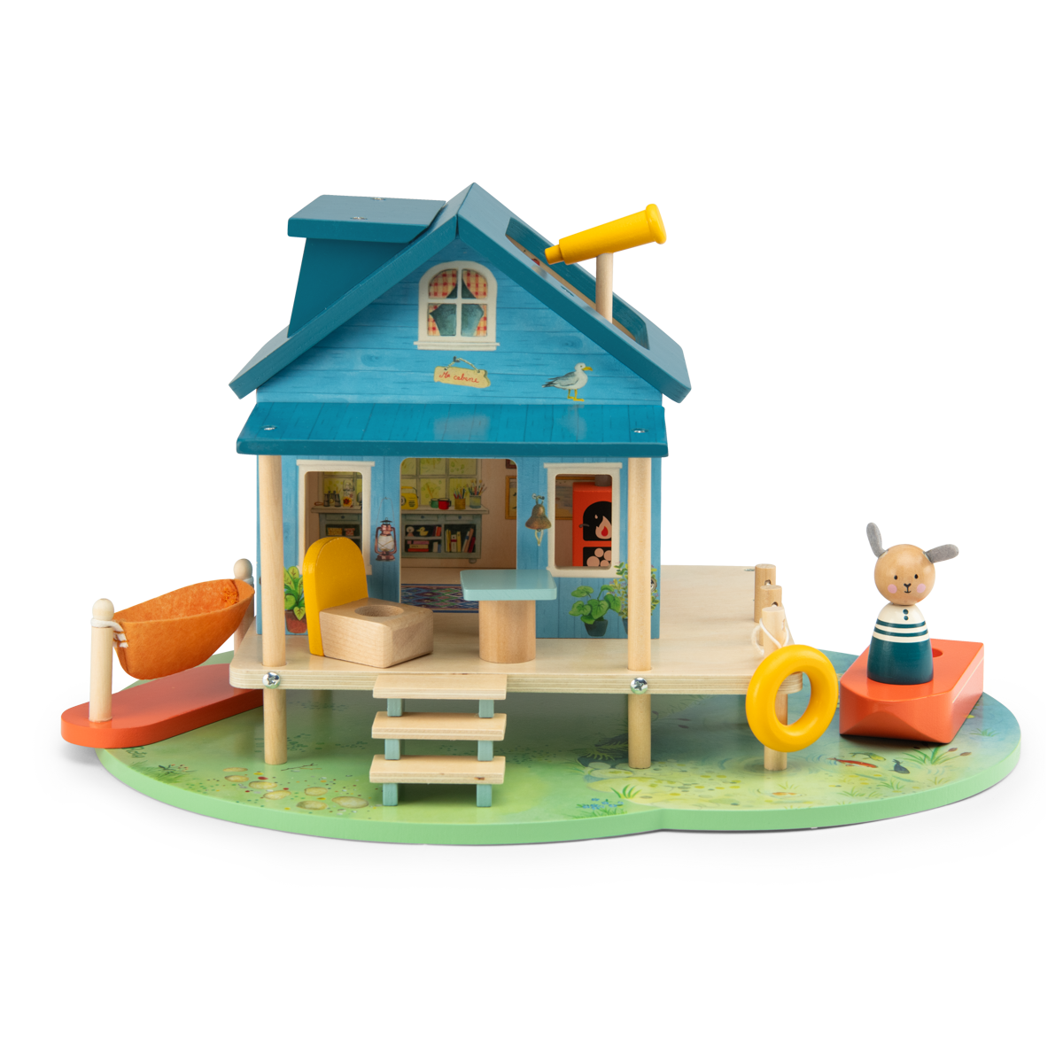 Jouet en bois La maison du lac La Grande Famille Moulin Roty