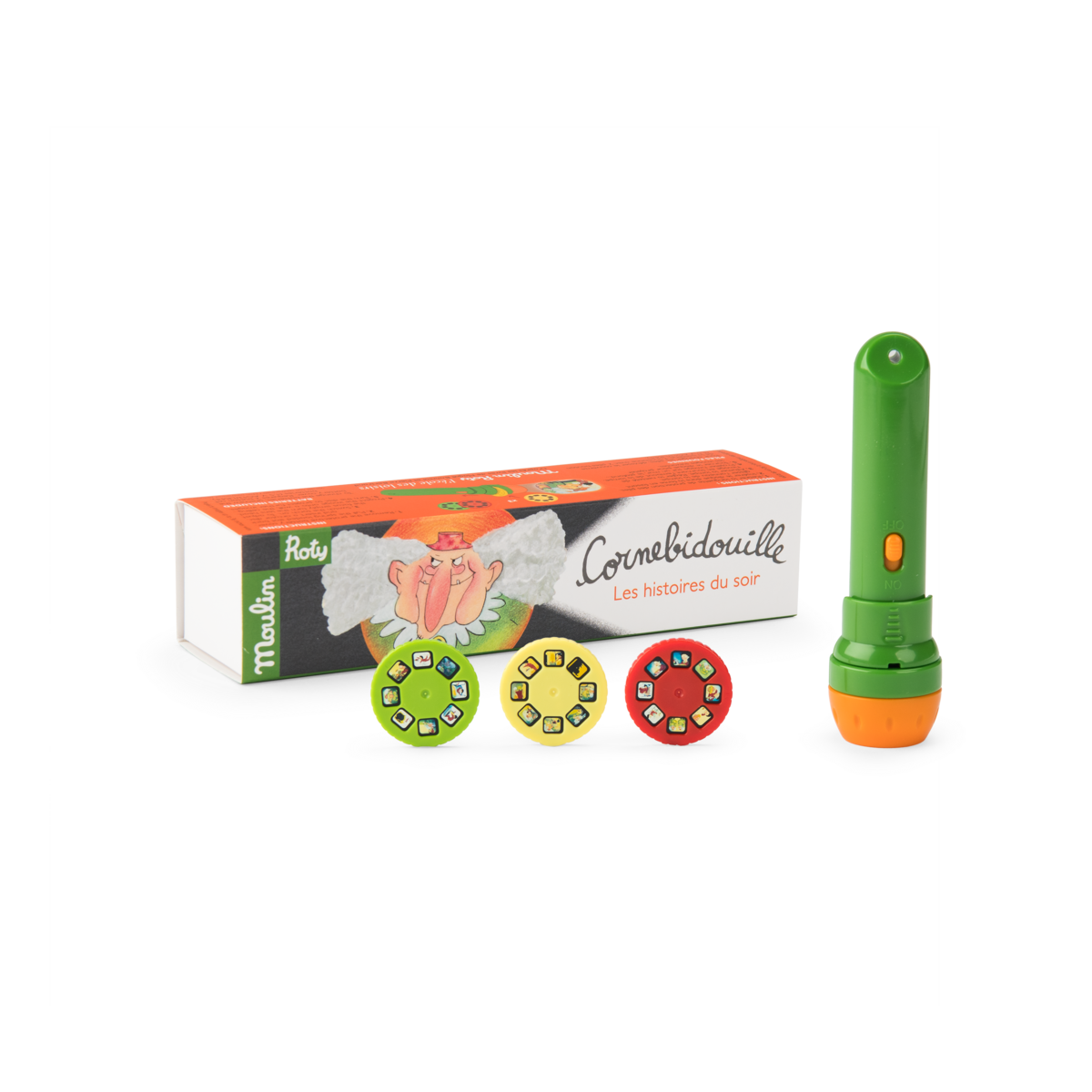 Lampe  histoires Cornebidouille