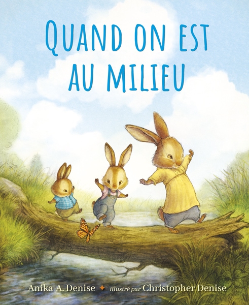 Livre Quand on est au milieu Ecole des loisirs 