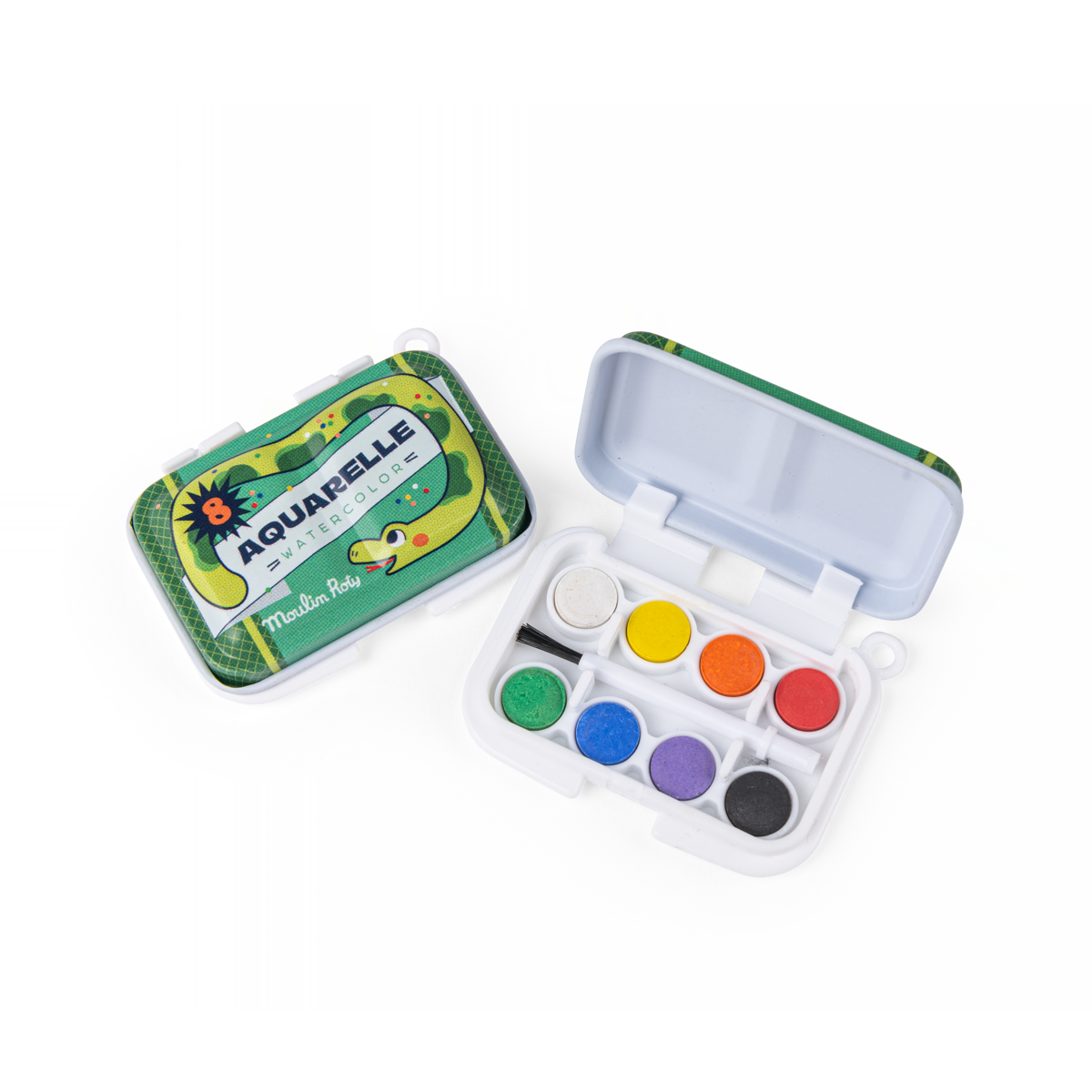 Mini palette aquarelle vert Les Petites Merveilles Moulin Roty