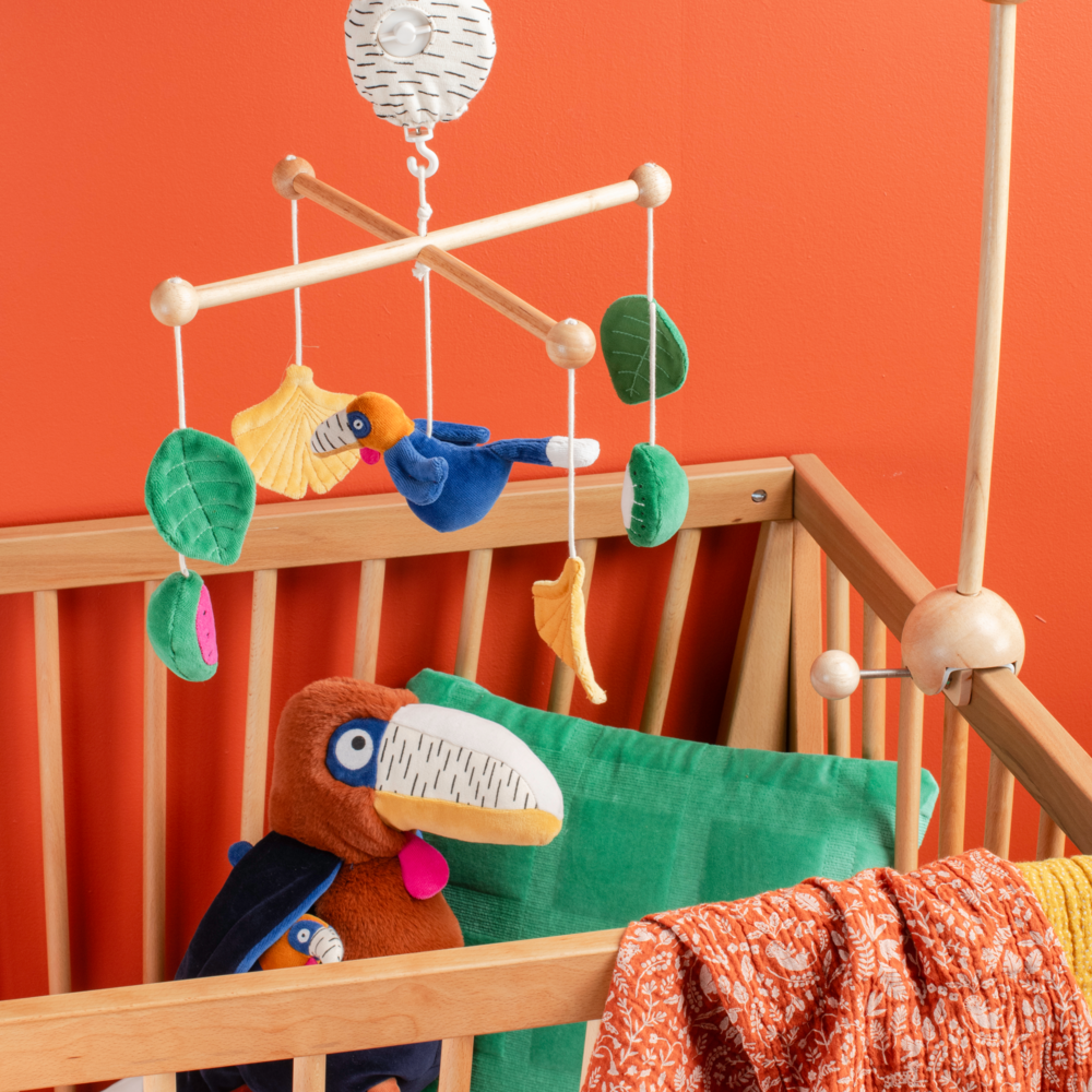 Mobile musical La foret Mawa Moulin Roty