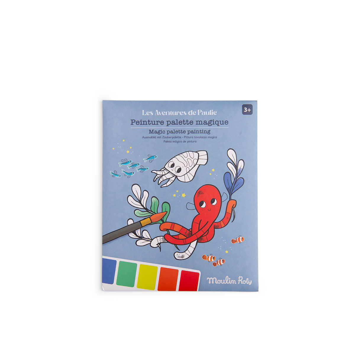 Peinture palette magique Les aventures de Paulie