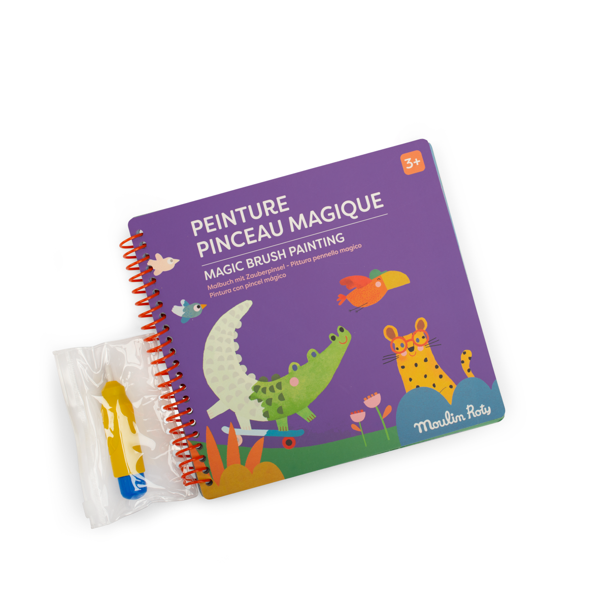 Peinture pinceau magique Les Toupitis Moulin Roty