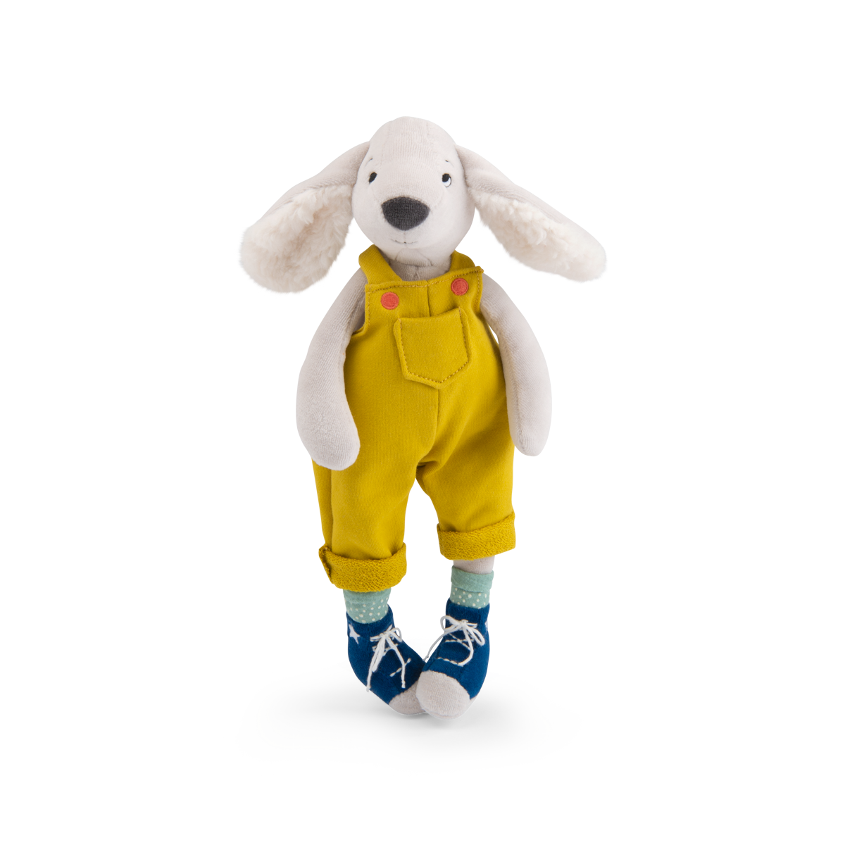 Peluche Chien Pilou jaune Puce  Pilou Moulin Roty