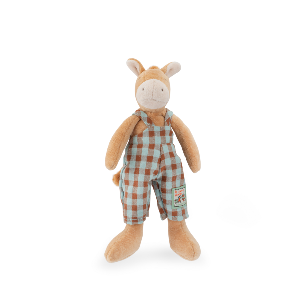 Peluche Hugo le cheval Les Toutpetits La Grande Famille Moulin Roty