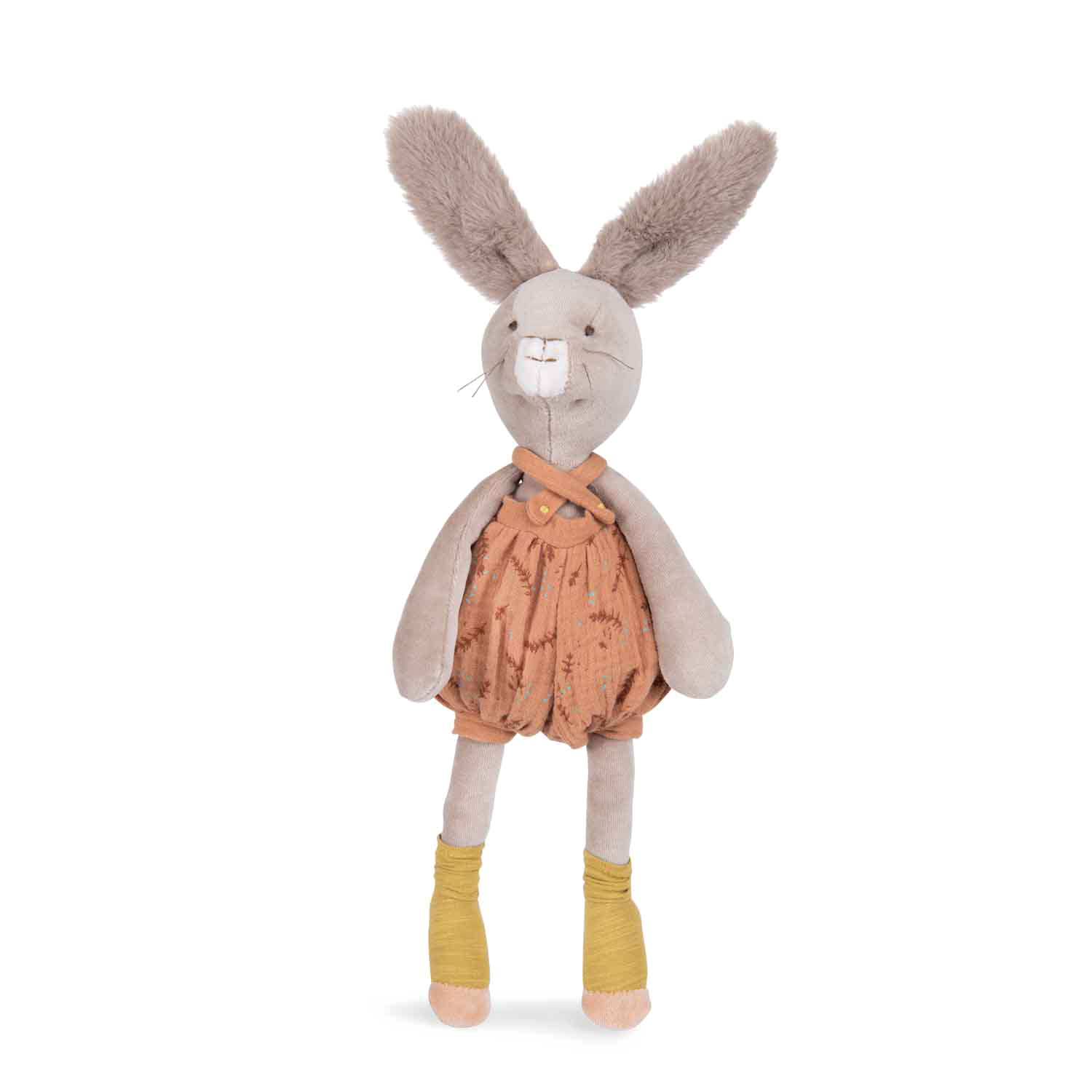 Peluche Lapin argile Trois petits lapins Moulin Roty