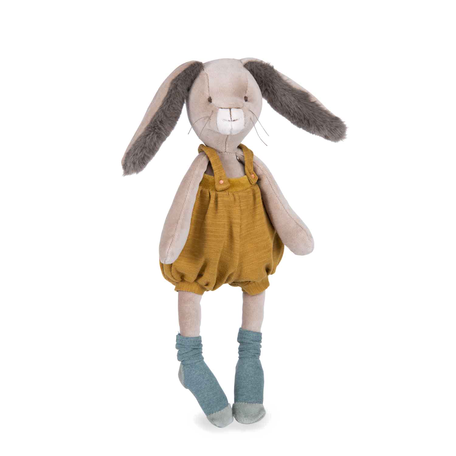 Peluche Lapin ocre Trois petits lapins Moulin Roty