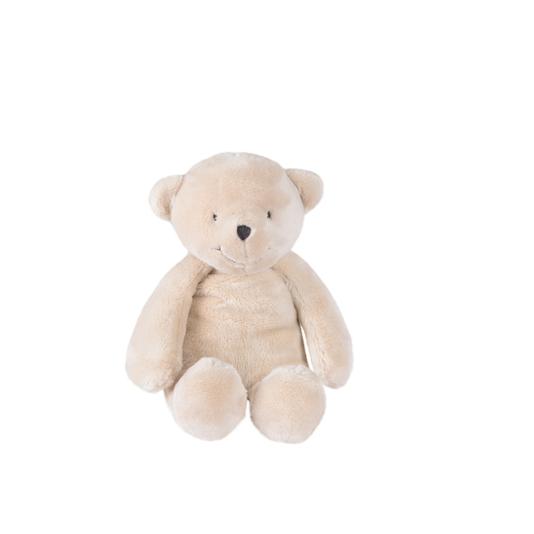 Peluche Ours creme  30 cm Les p'tits doudous de l'hopital