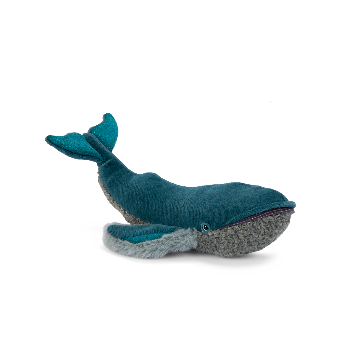 Peluche Petite baleine a bosse Tout autour du monde Moulin Roty