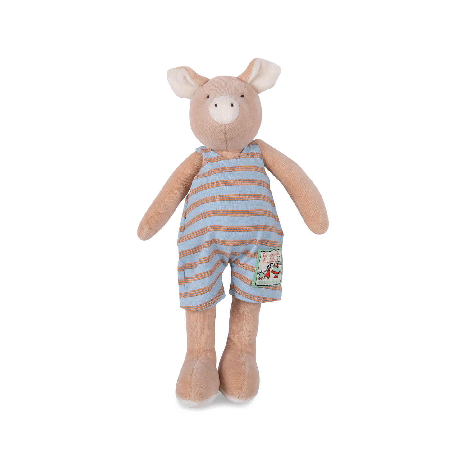 Peluche Philemon le cochon Les Petits Freres La Grande Famille Moulin Roty