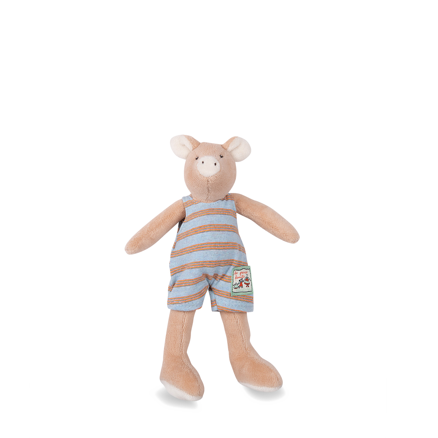 Peluche Philemon le cochon Les Toutpetits La Grande Famille Moulin Roty