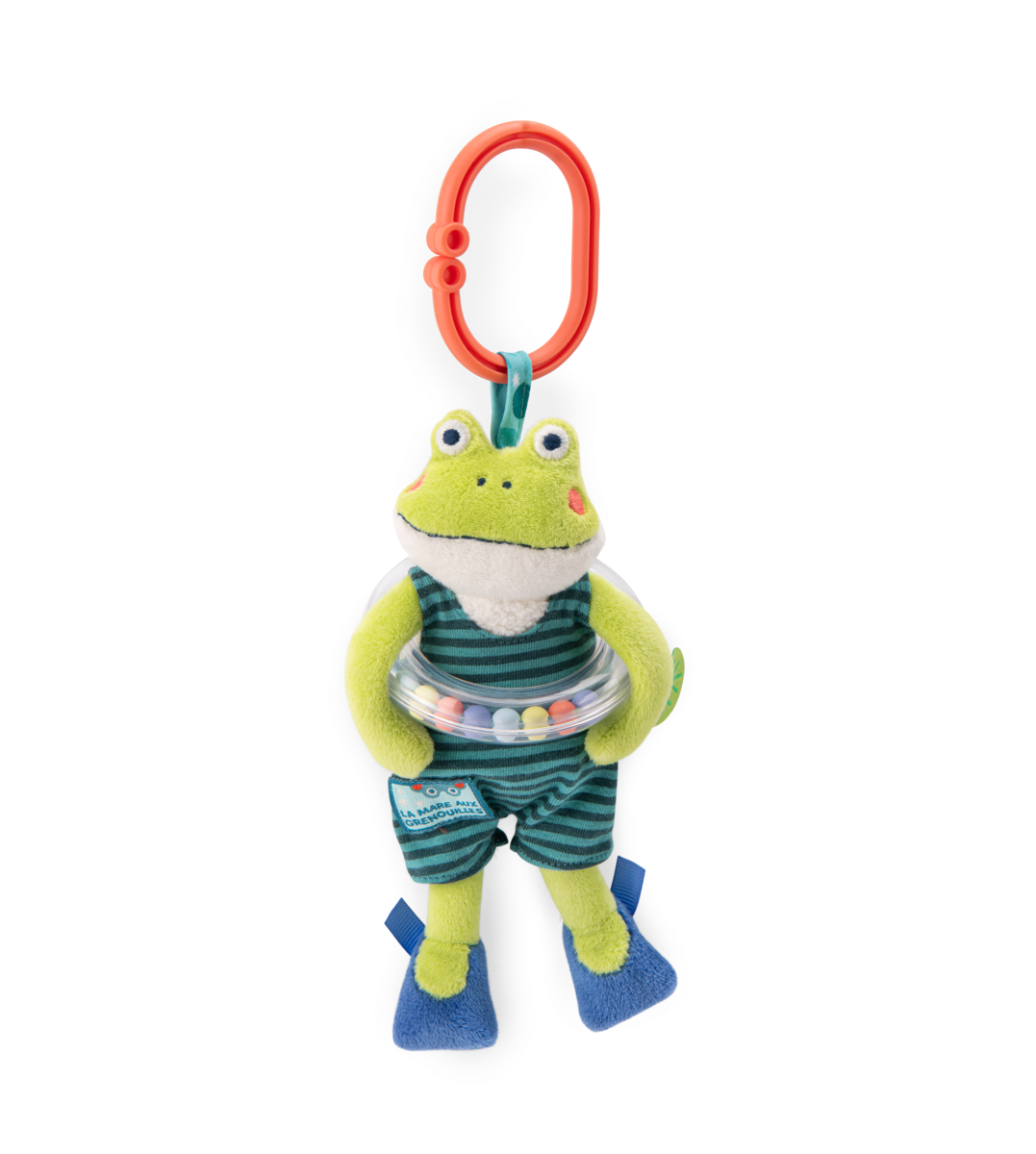 Peluche dactivits petite grenouille