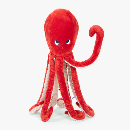 Peluche geante Poulpe Les aventures de Paulie Moulin Roty