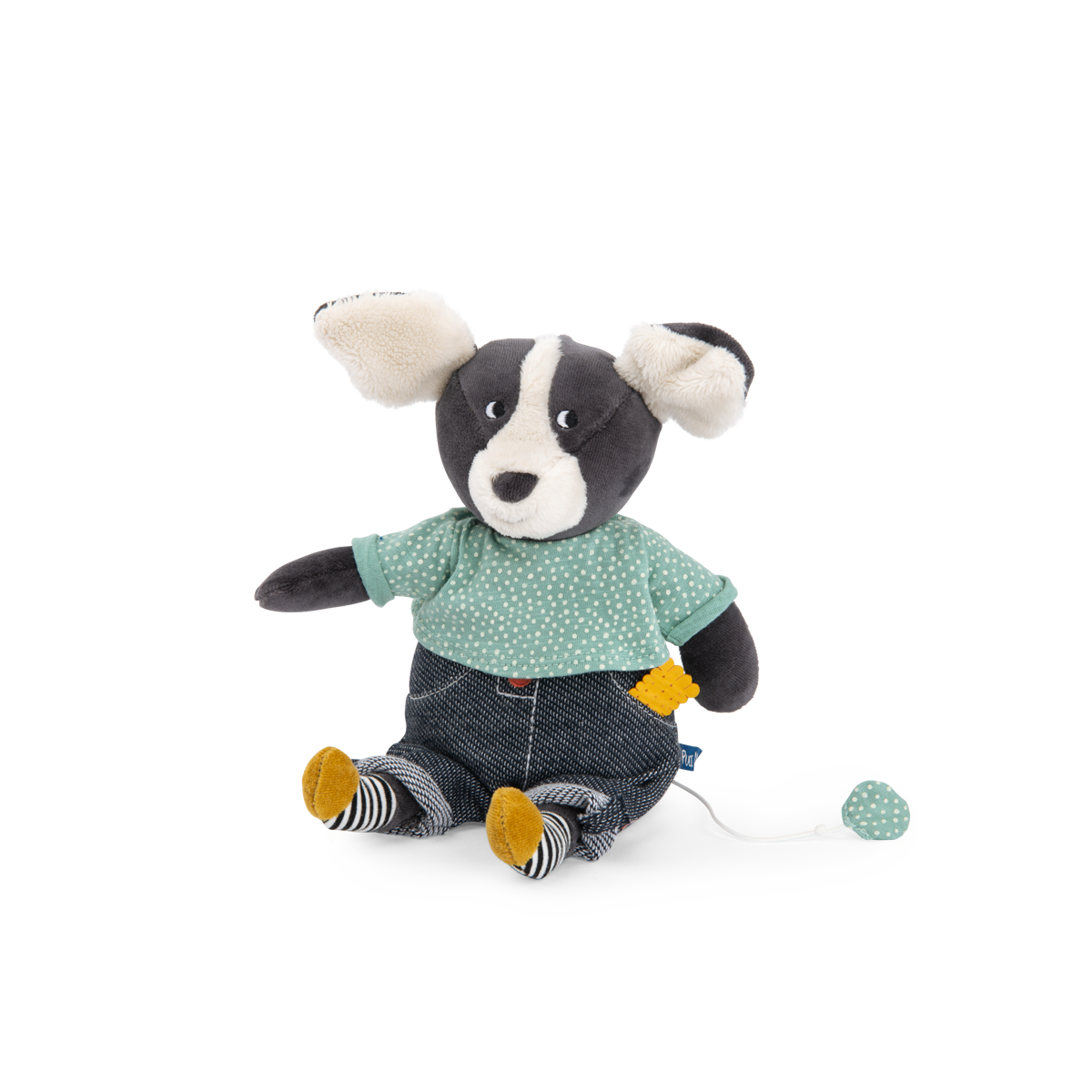 Peluche musicale Chien Puce Puce  Pilou Moulin Roty