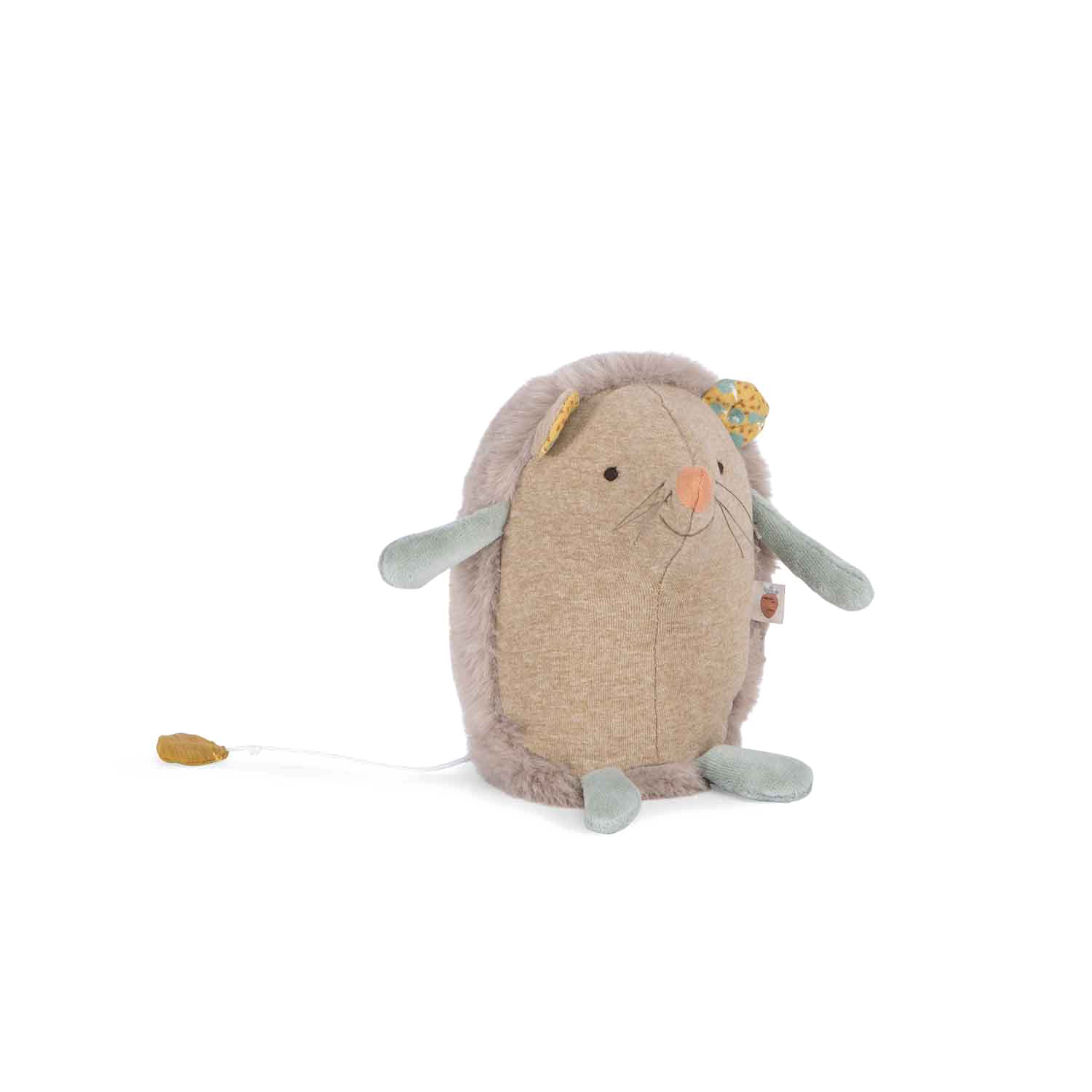 Peluche musicale Herisson Trois petits lapins Moulin Roty
