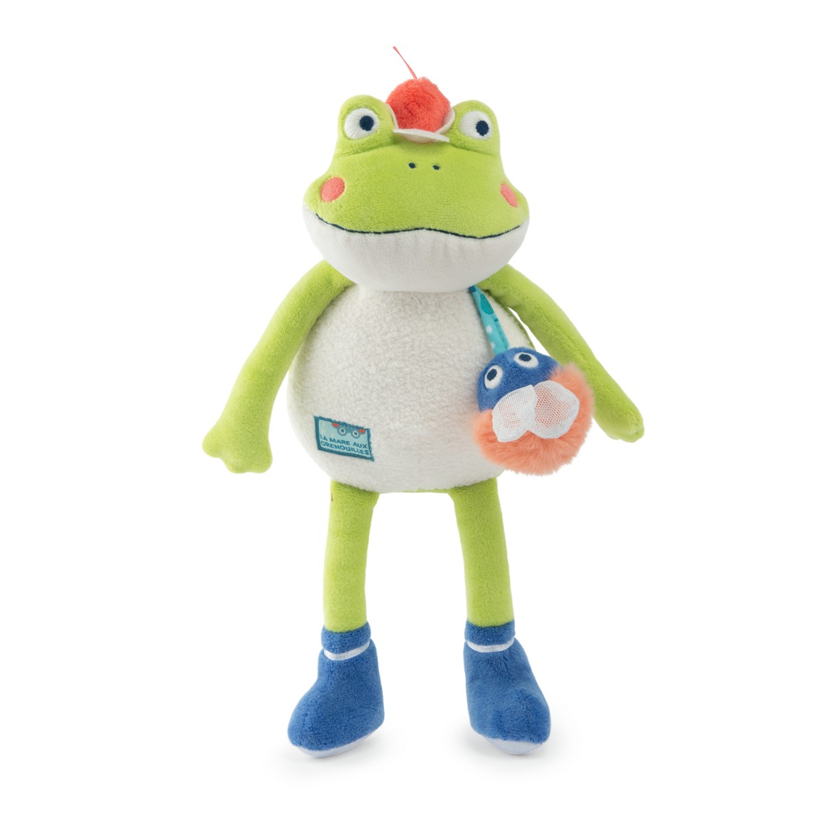 Peluche musicale grenouille Rgina