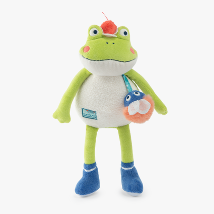 Peluche musicale grenouille Rgina