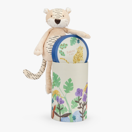Peluche tigre Baboo La foret Mawa Moulin Roty