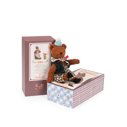 Petite peluche Baba le grand ours Les Minouchkas Moulin Roty