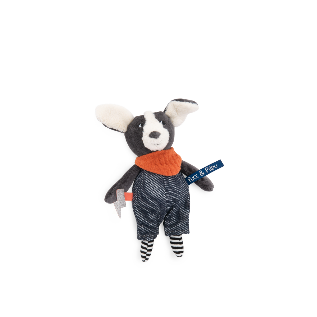 Petite peluche Chien Puce Puce  Pilou Moulin Roty