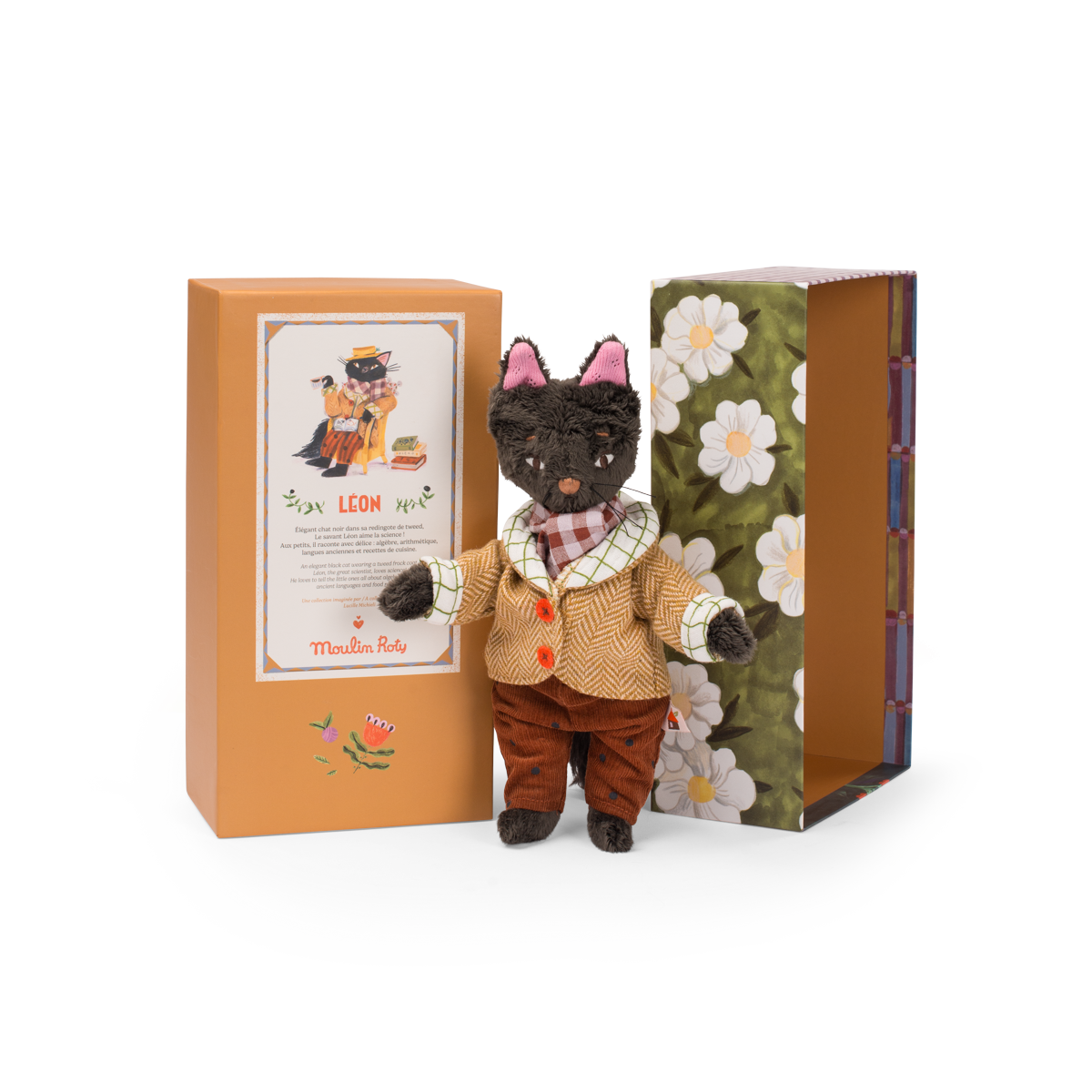 Petite peluche Leon le chat Les Minouchkas Moulin Roty