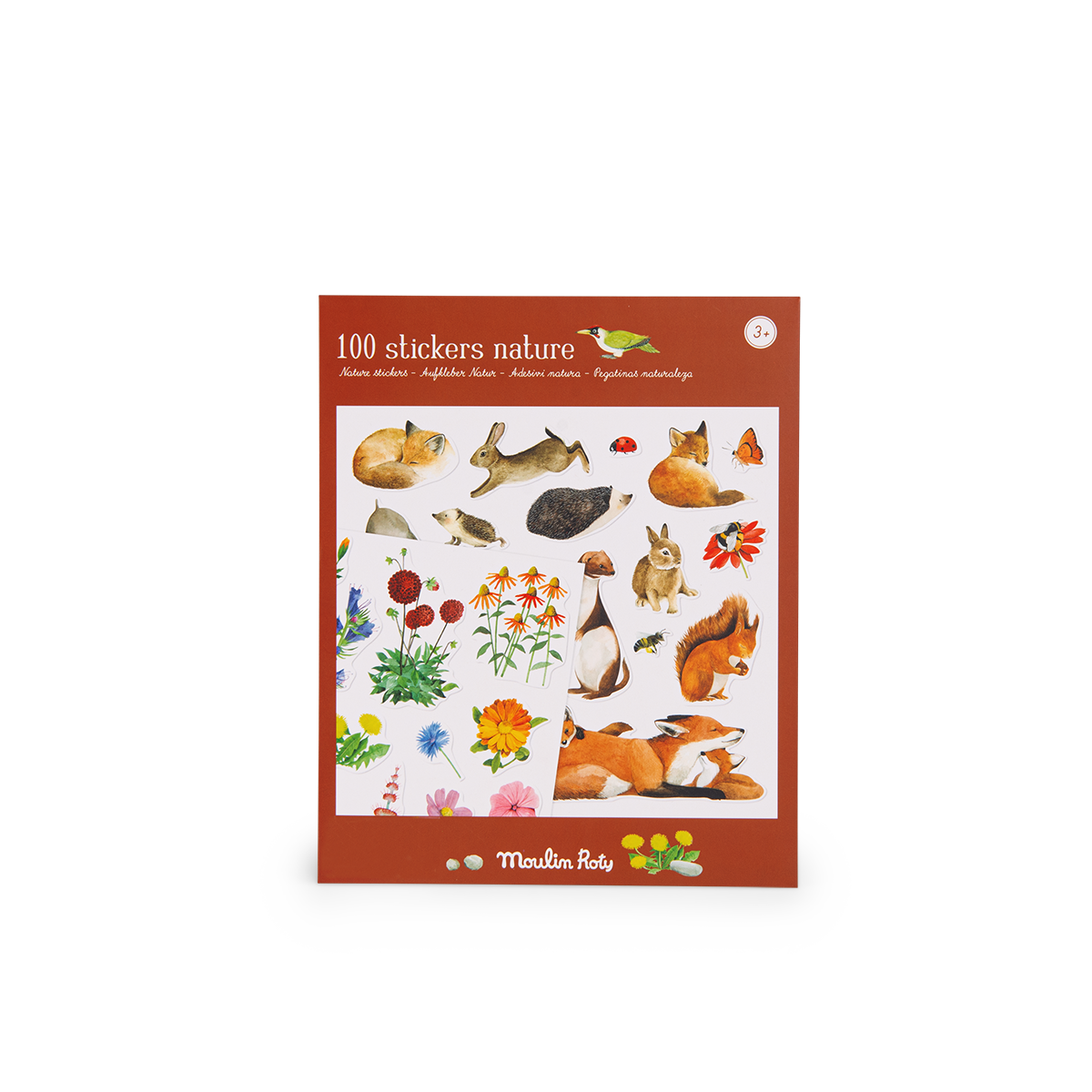 Pochette stickers Le jardinier Le Jardin du Moulin