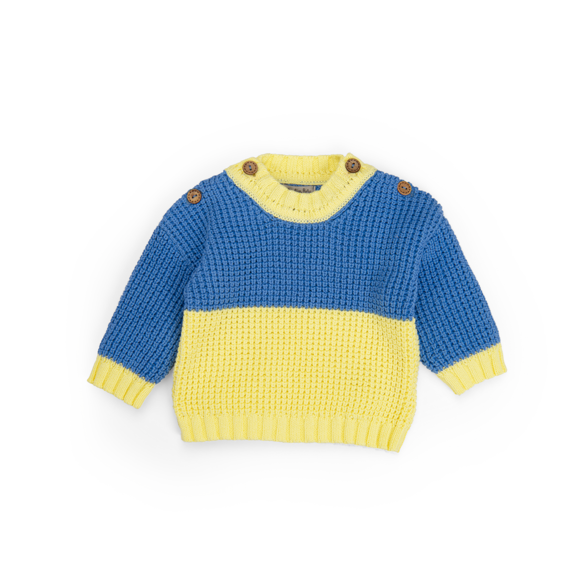 Pull en tricot bicolore  Liseron