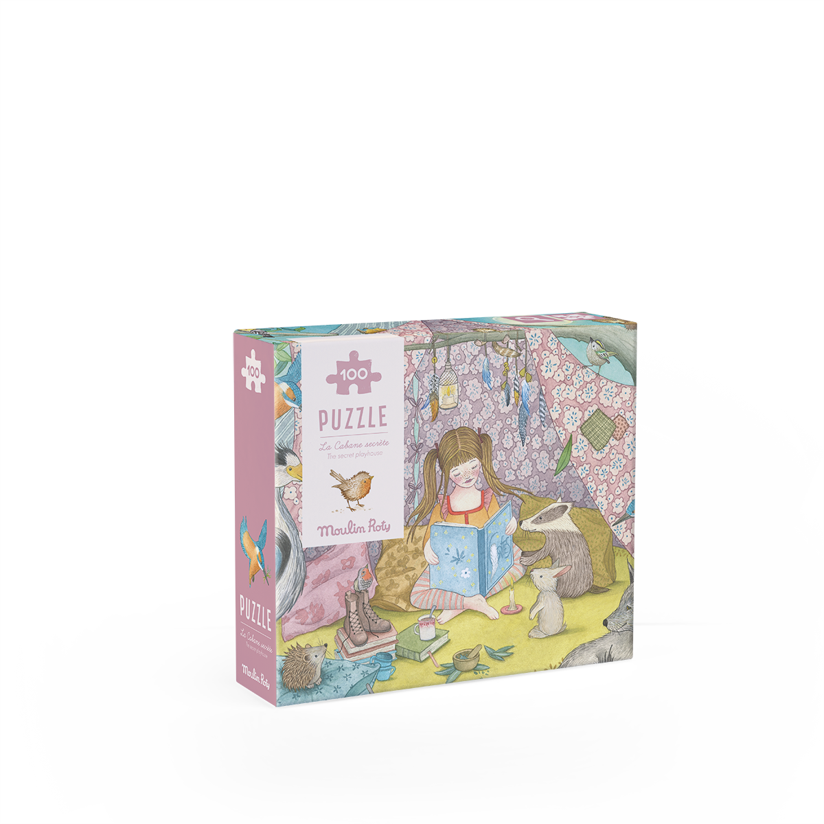 Puzzle La cabane secrete 100 pcs Les Rosalies Moulin Roty