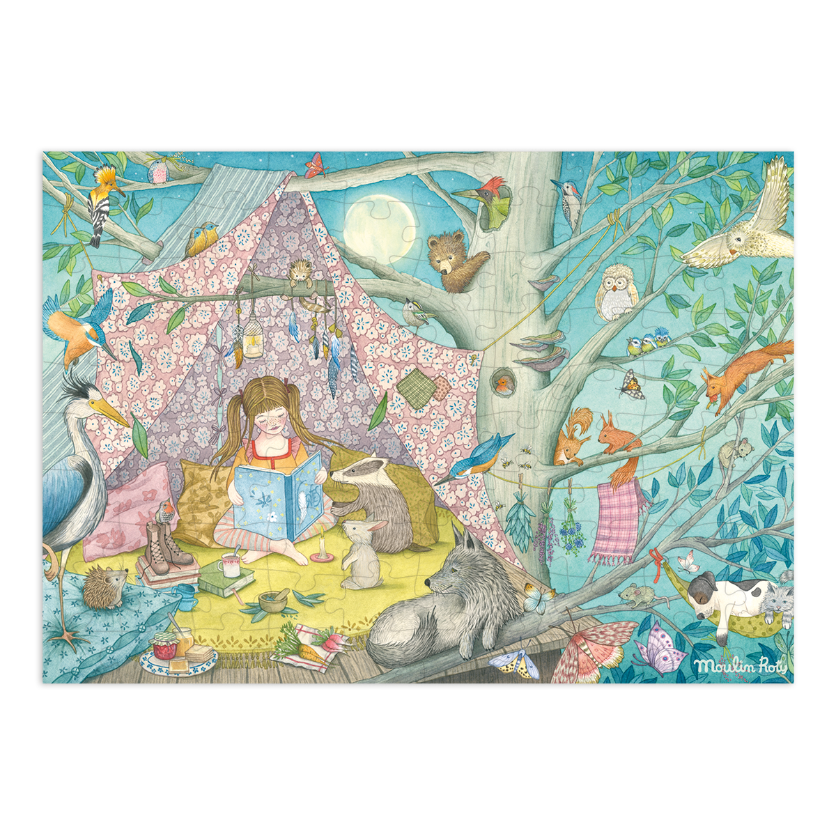 Puzzle La cabane secrète 100 pcs