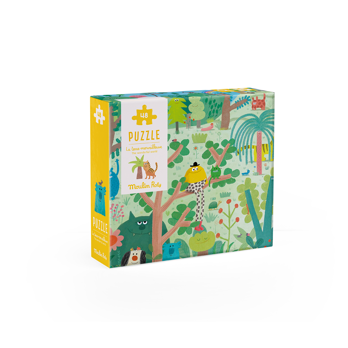 Puzzle La terre merveilleuse 48 pcs Les Schmouks Moulin Roty