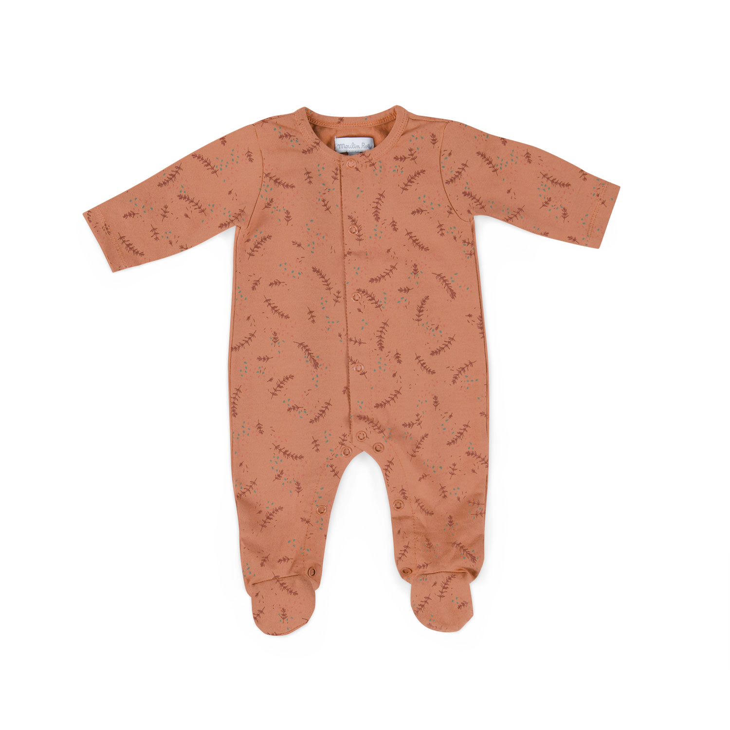 Pyjama jersey argile Trois petits lapins Moulin Roty