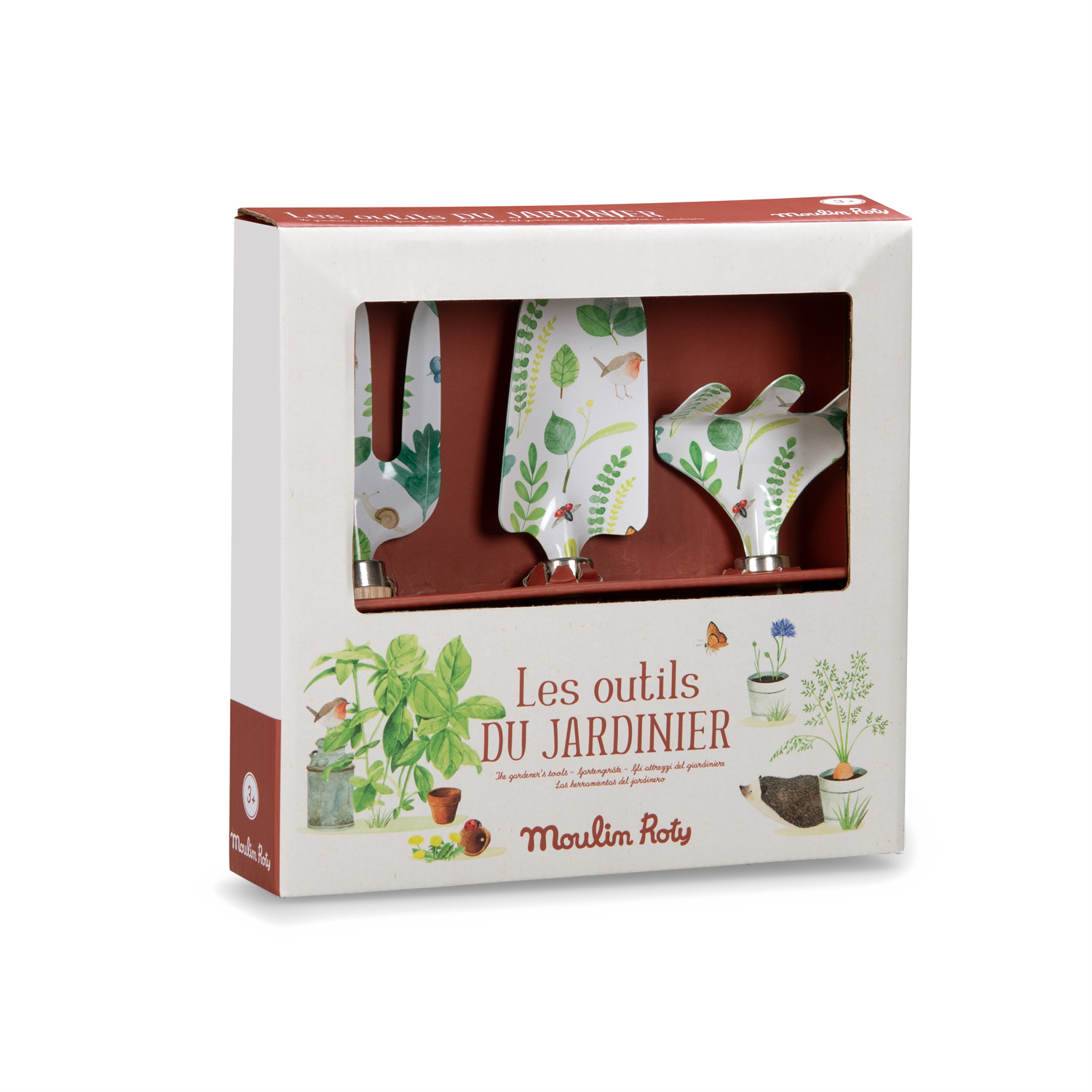 Set de 3 outils de jardinage Le Jardin du Moulin Moulin Roty