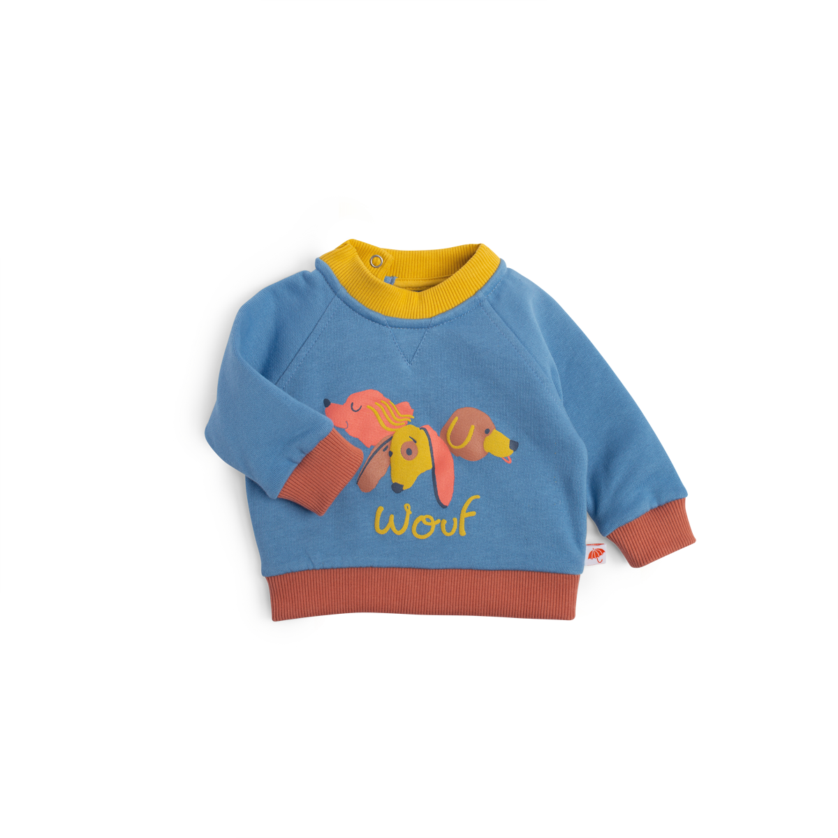 Sweatshirt en molleton gratte  Kalvin